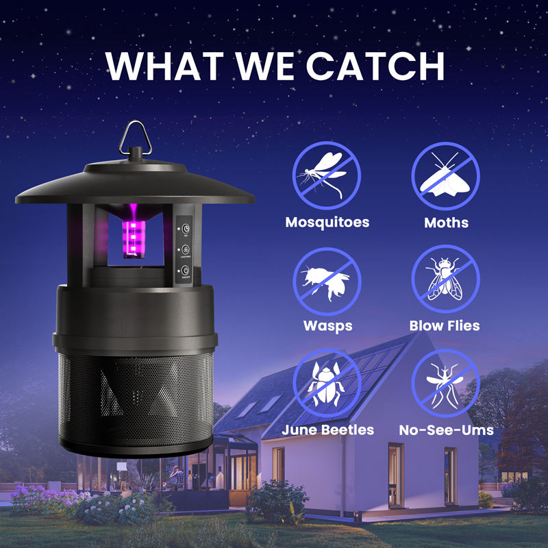 Outdoor Mosquito Killer Lamp Speaker 4
